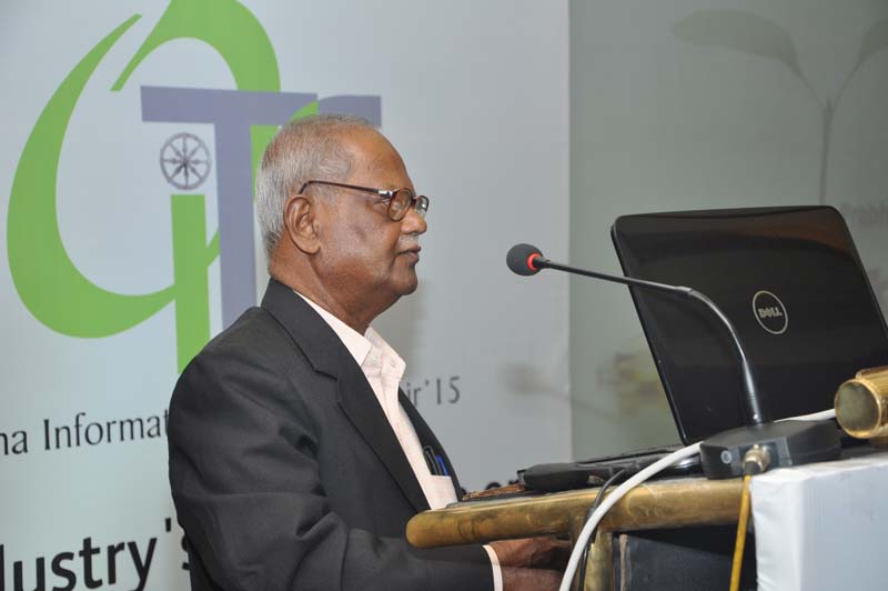 Shri. Prabhakar Rout,Vice-President-UCCI addressing the audience